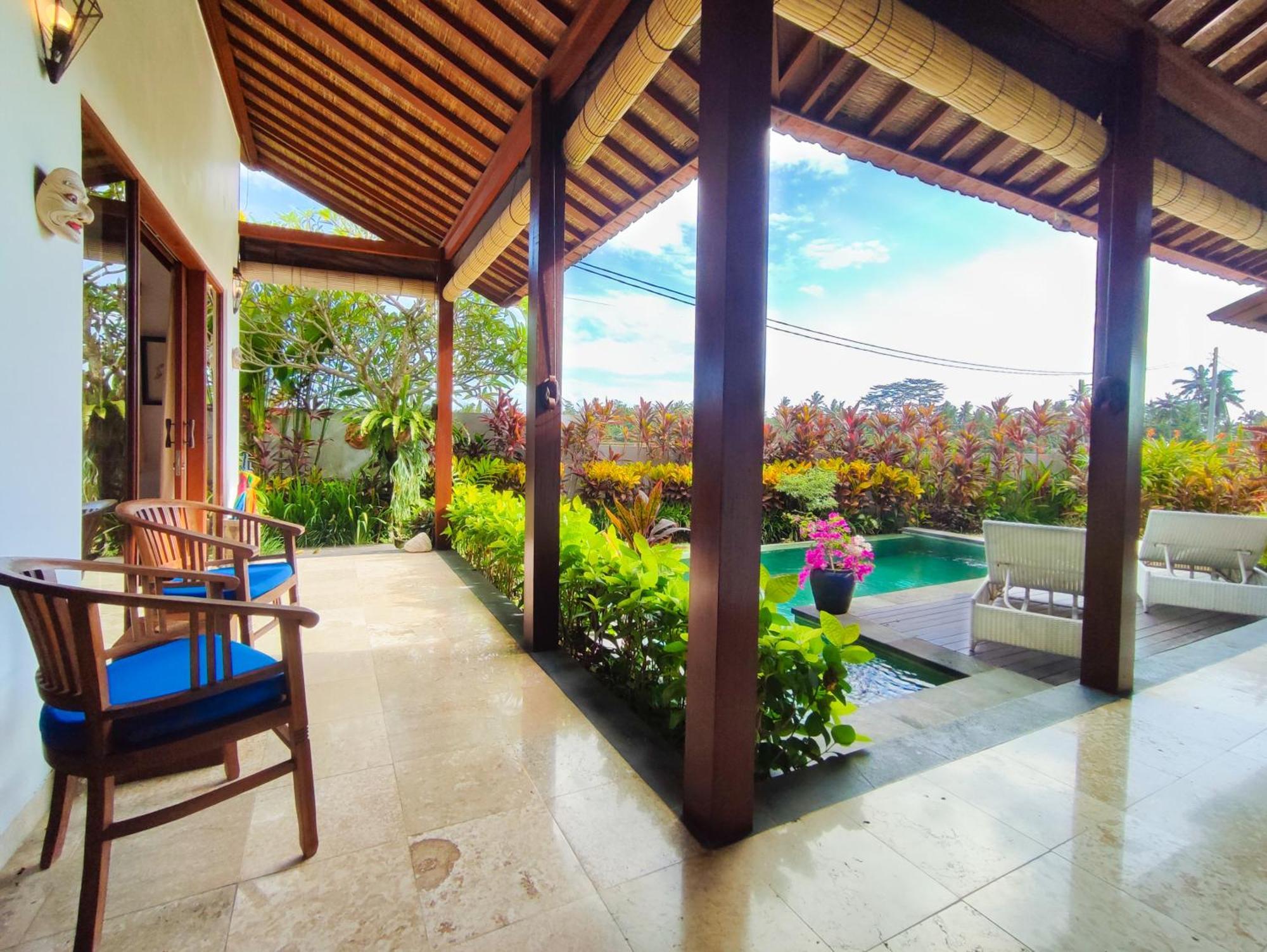 Villa Maya Ubud, Peaceful Rice Field View Exterior foto